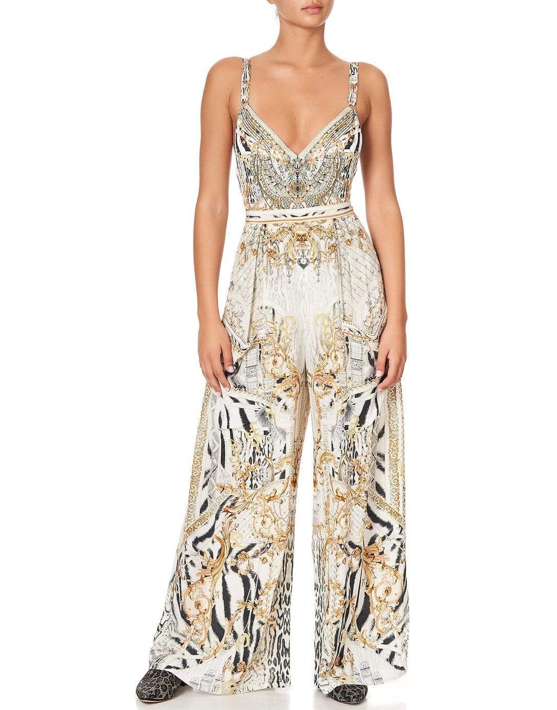 CAMILLA-Gates Of Glory Ring Detail One Piece Swimsuit-GATES