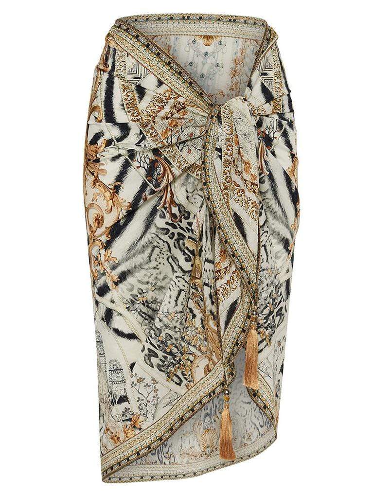 CAMILLA-Gates Of Glory Short Tassel Sarong-GATES
