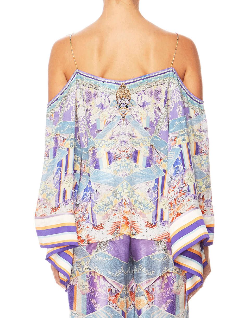 CAMILLA-Flare Sleeve Top-
