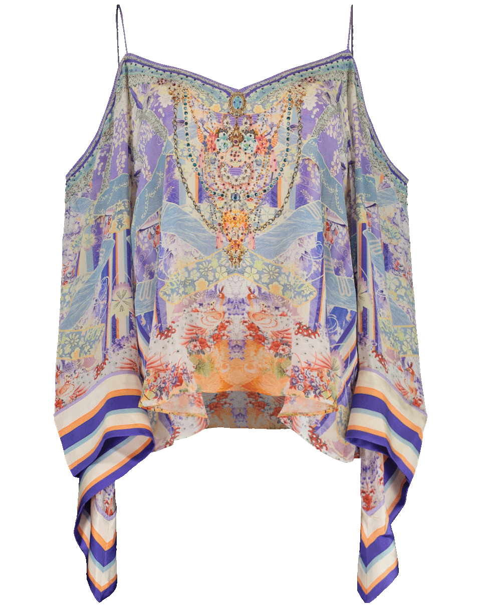 CAMILLA-Flare Sleeve Top-