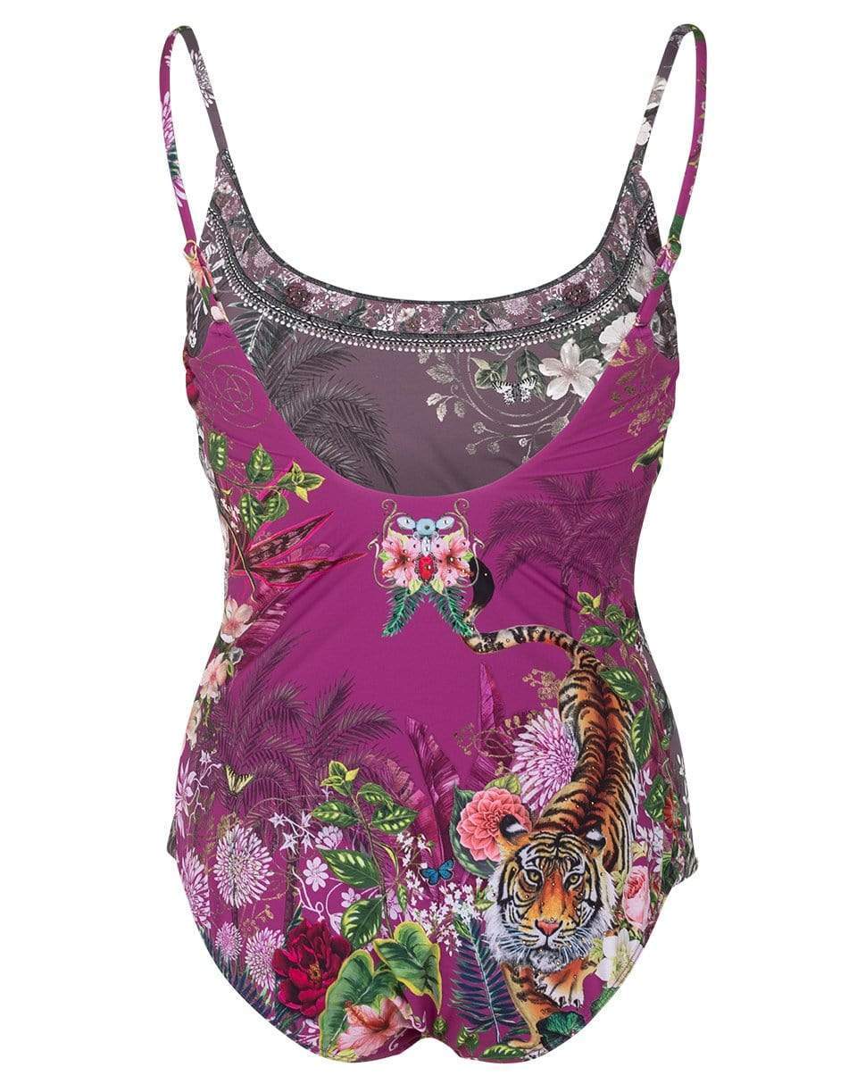 CAMILLA-Jungle Language Scoopneck One Piece-