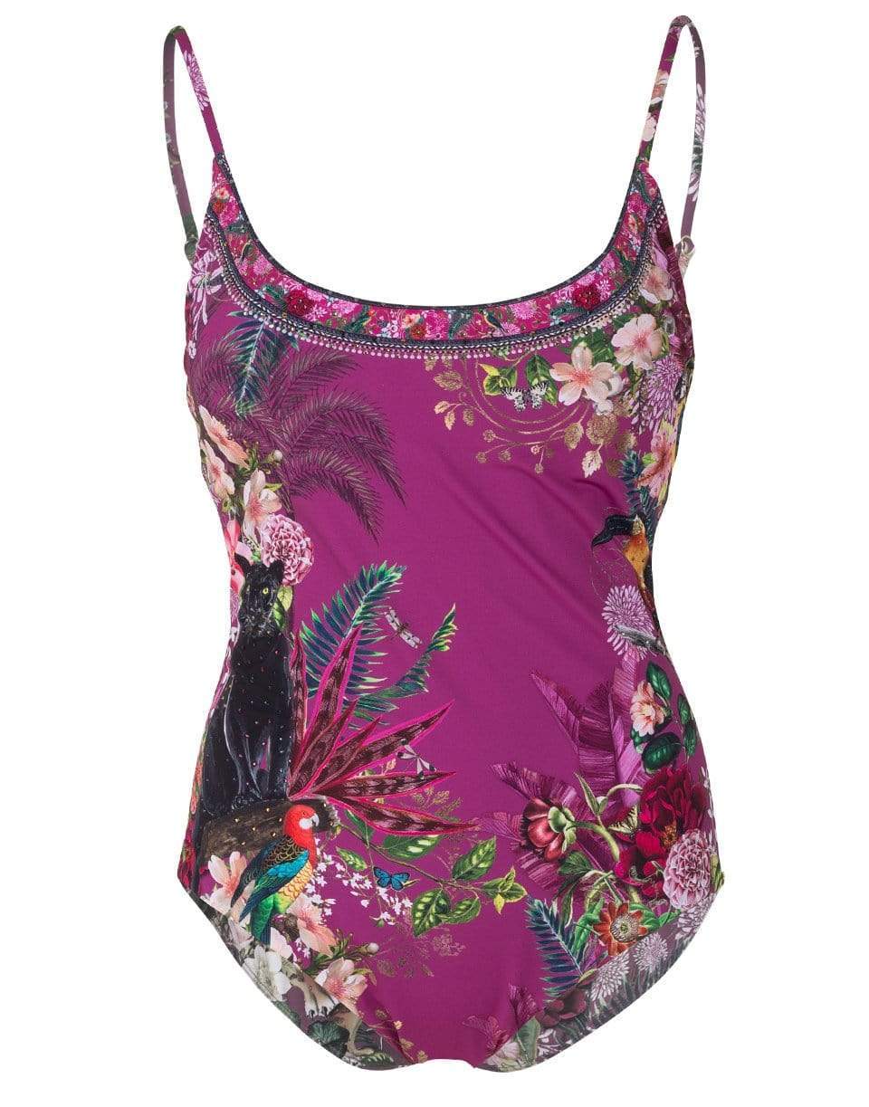 CAMILLA-Jungle Language Scoopneck One Piece-