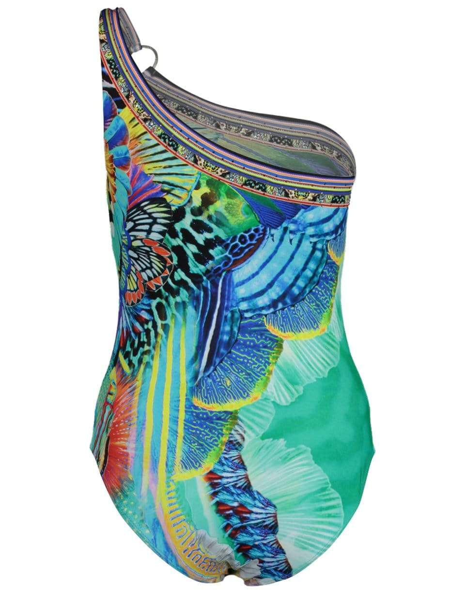 CAMILLA-Reef Warrior One Shoulder One Piece-