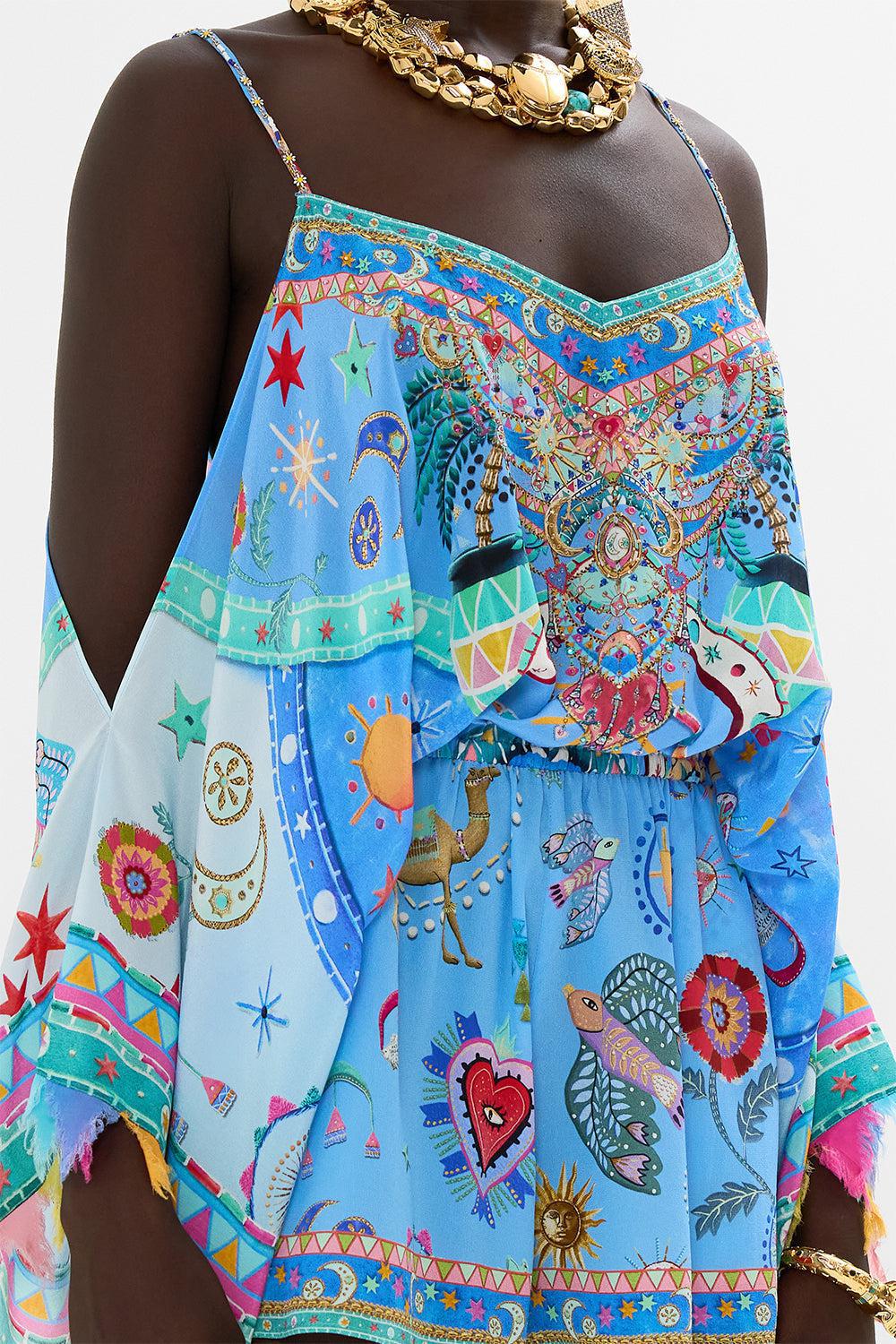 DROP SHOULDER PLAYSUIT-PAINTVIL-XS-CLOTHINGPANTJUMPSUIT-CAMILLA