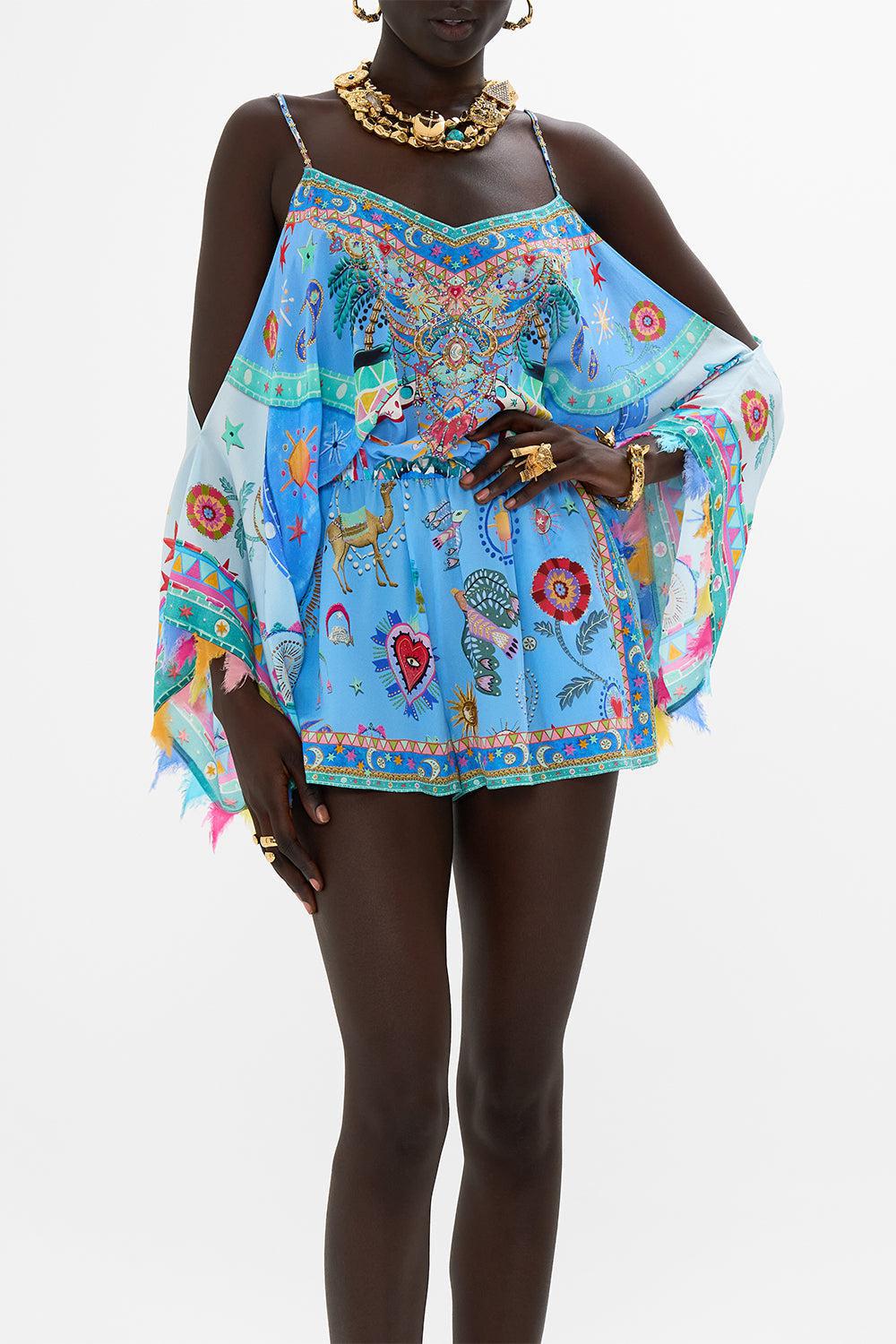 DROP SHOULDER PLAYSUIT-PAINTVIL-XS-CLOTHINGPANTJUMPSUIT-CAMILLA