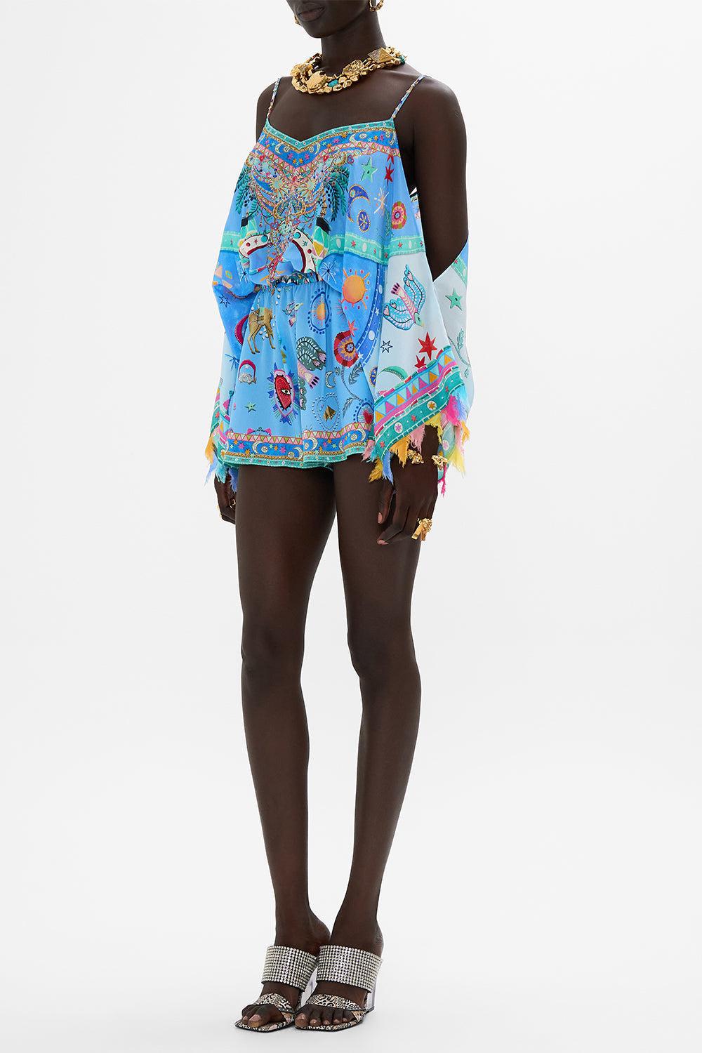 DROP SHOULDER PLAYSUIT-PAINTVIL-XS-CLOTHINGPANTJUMPSUIT-CAMILLA