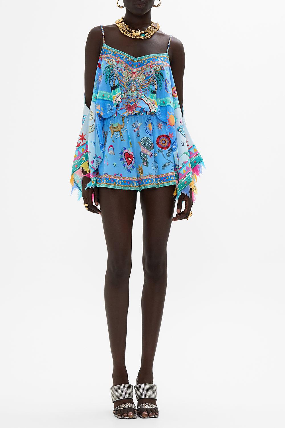DROP SHOULDER PLAYSUIT-PAINTVIL-XS-CLOTHINGPANTJUMPSUIT-CAMILLA