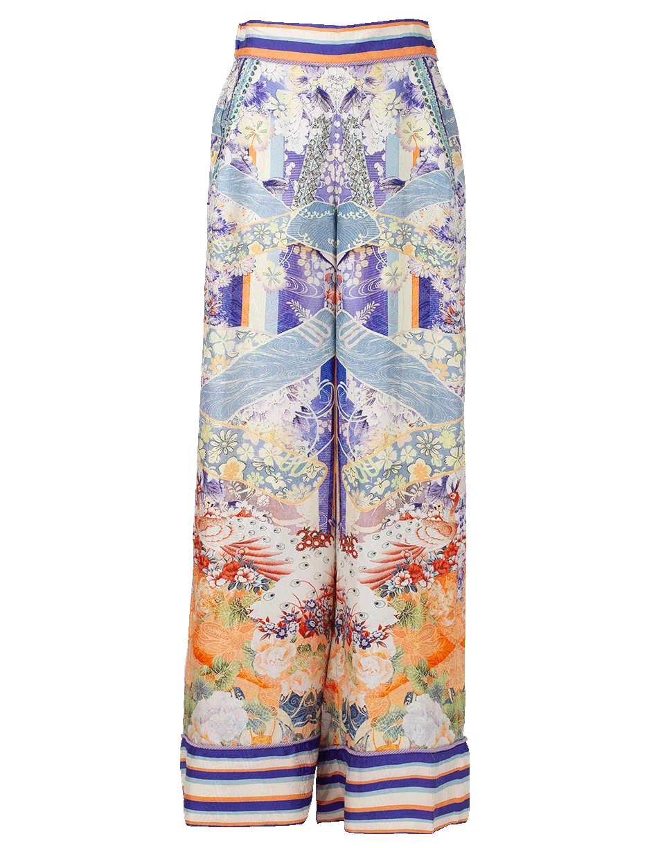 CAMILLA-Wide Leg Cuff Pant-