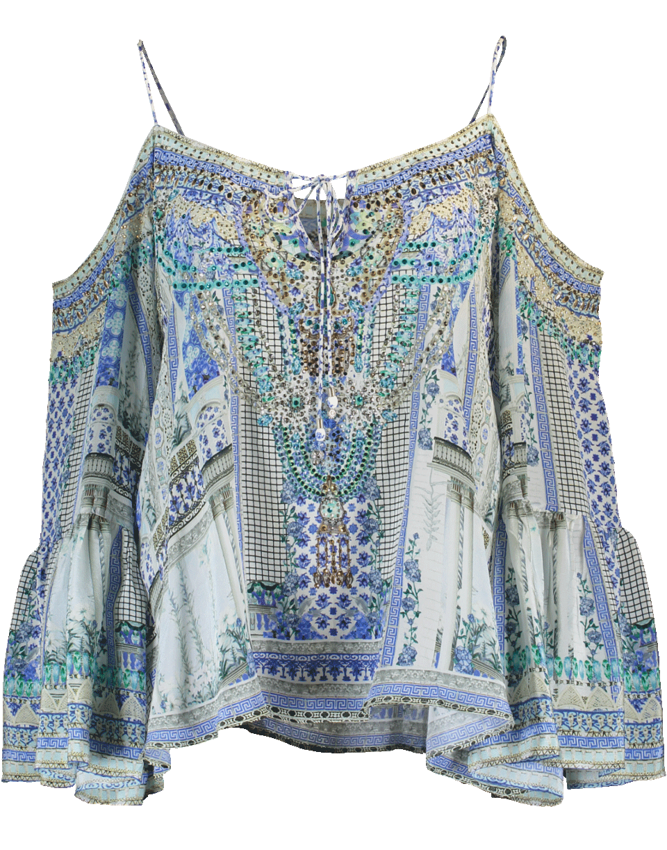CAMILLA-Drop Shoulder Top-
