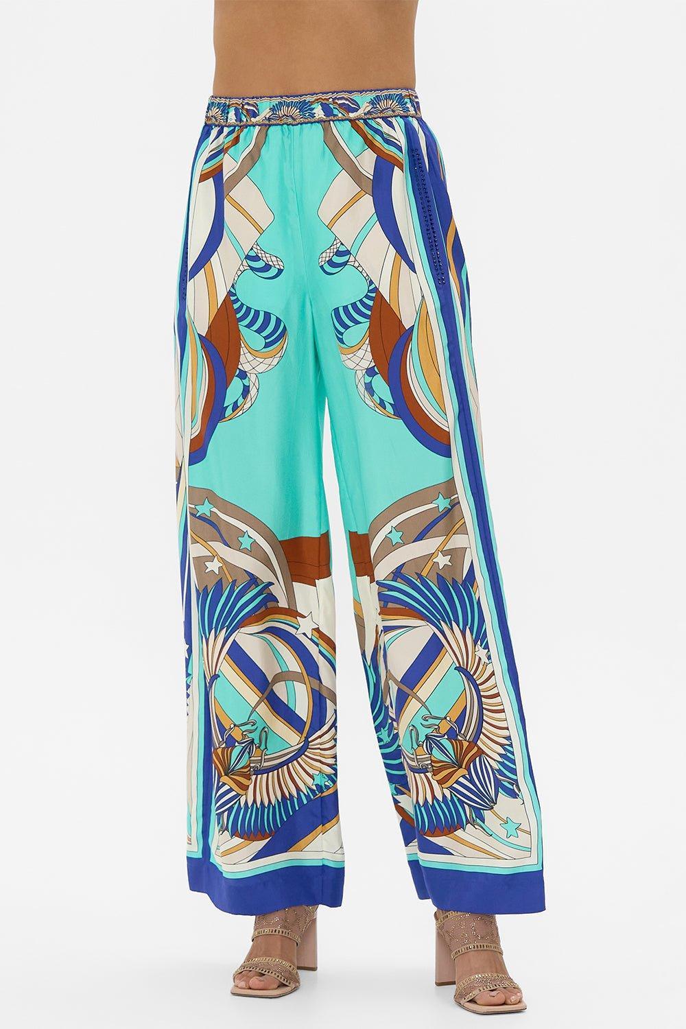 CAMILLA-Relaxed Panel Pant-
