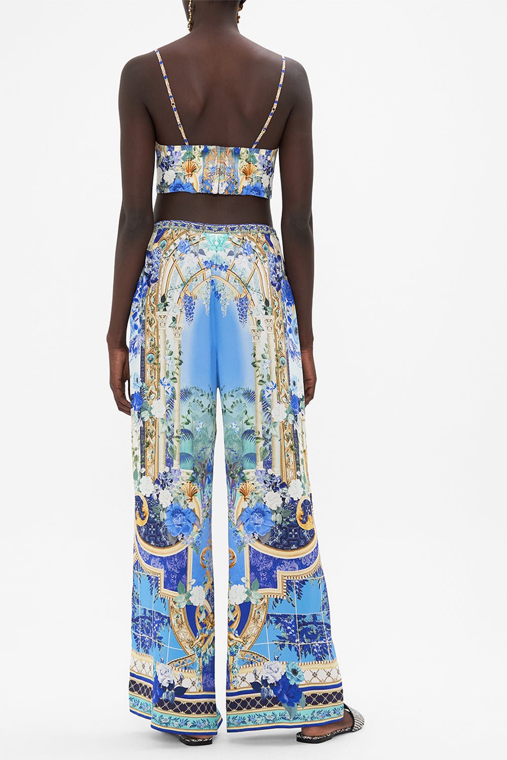 CAMILLA-Minimal Wide Leg Pant-