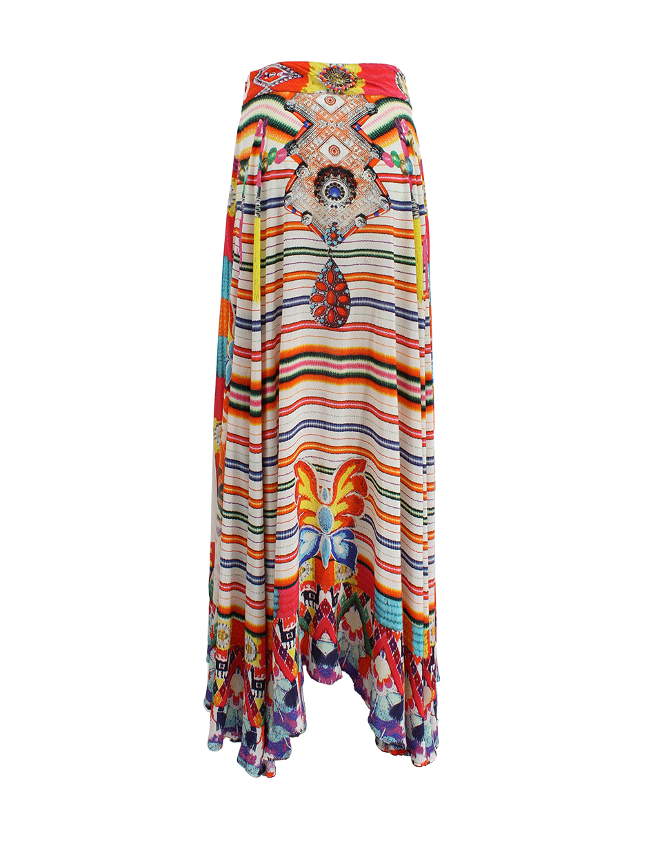 CAMILLA-Manta Print Circle Skirt-