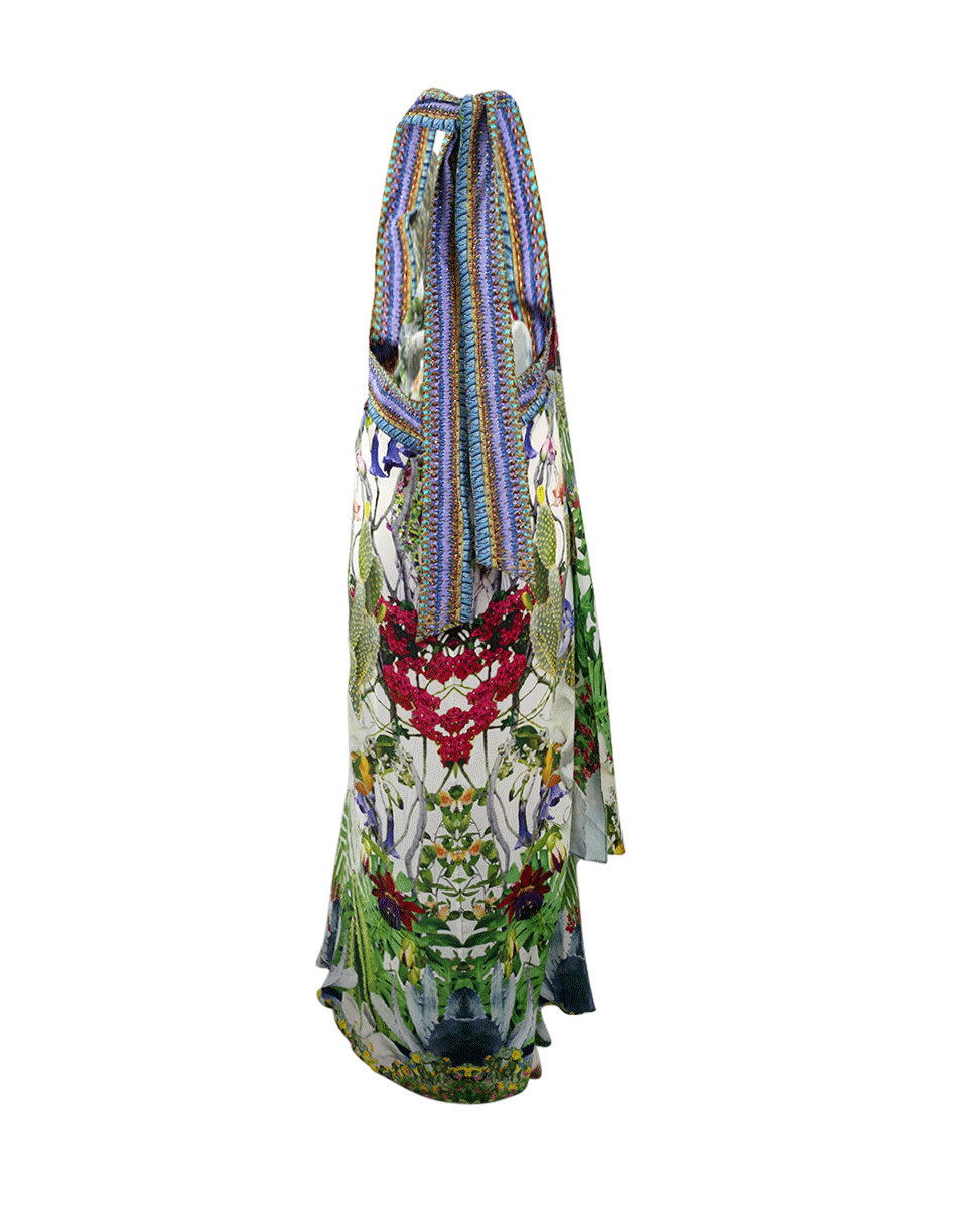 CAMILLA-Exotic Sarong Dress-GREEN