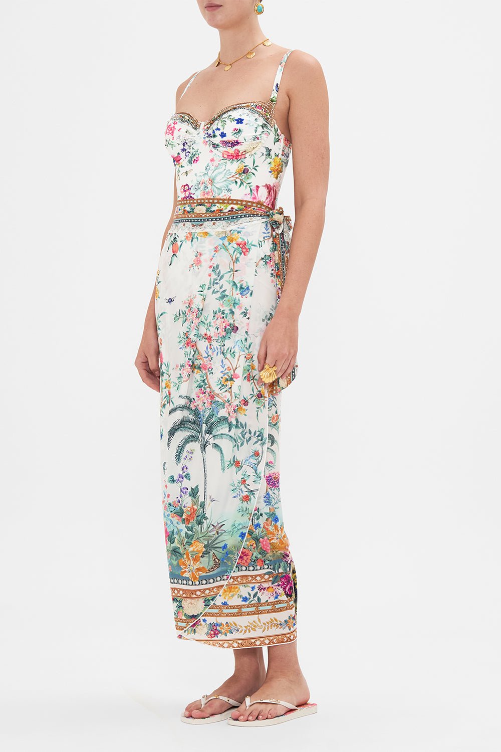CAMILLA-Long Draped Sarong-PLMESPRT