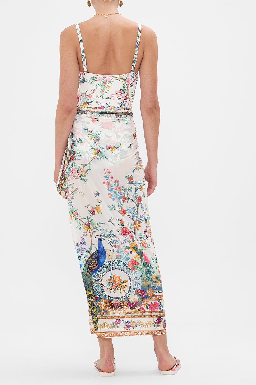 CAMILLA-Long Draped Sarong-PLMESPRT