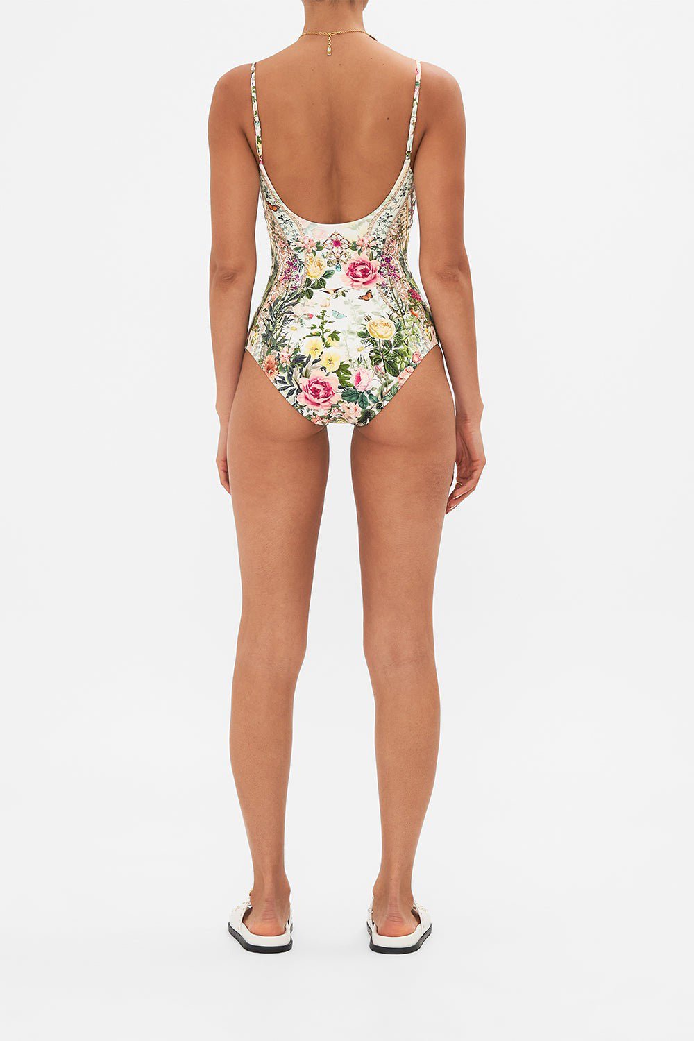 CAMILLA-Scoop Neck One Piece - Renaissance Romance-