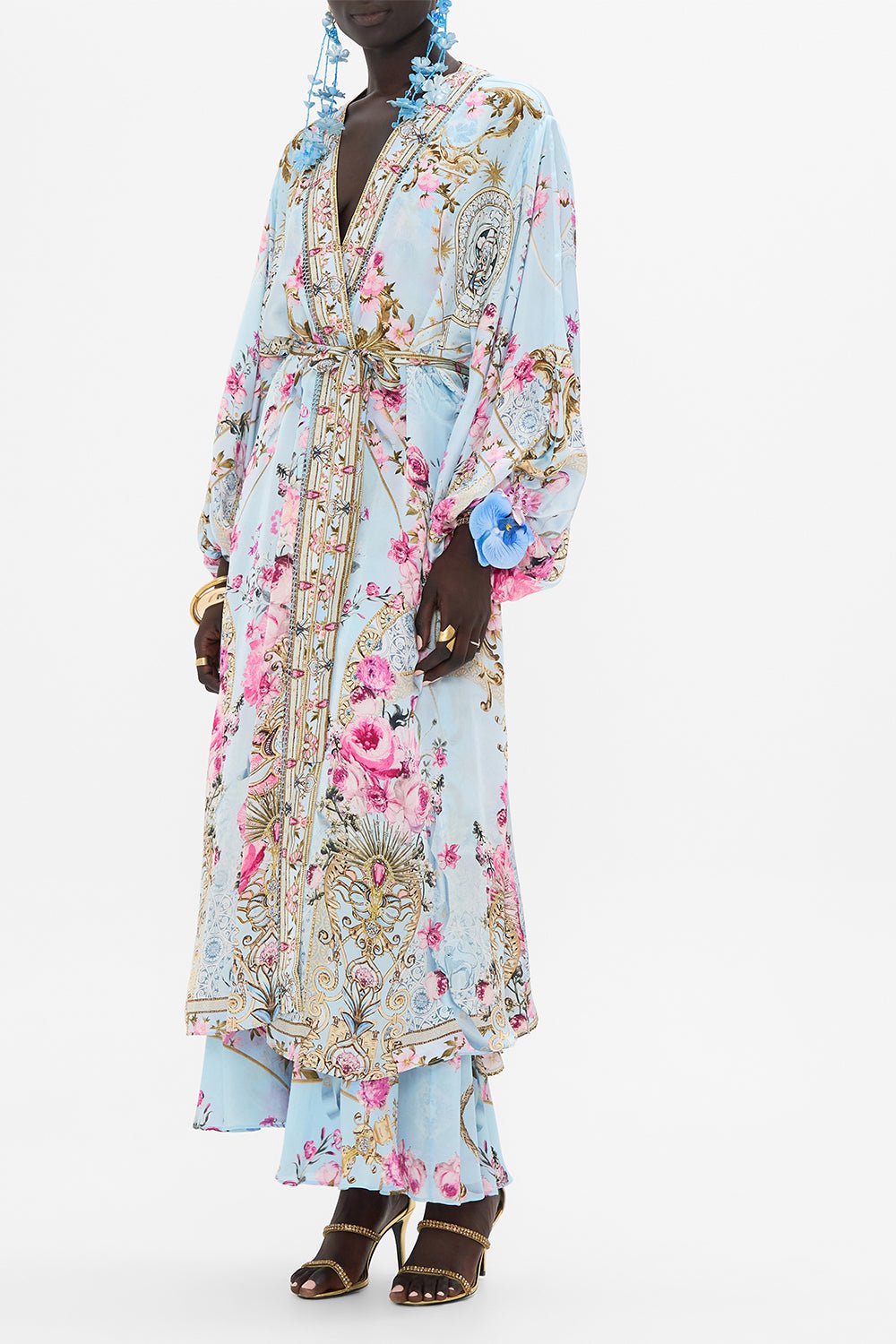 CAMILLA-Blouson Layer Dress-DOWNPATH