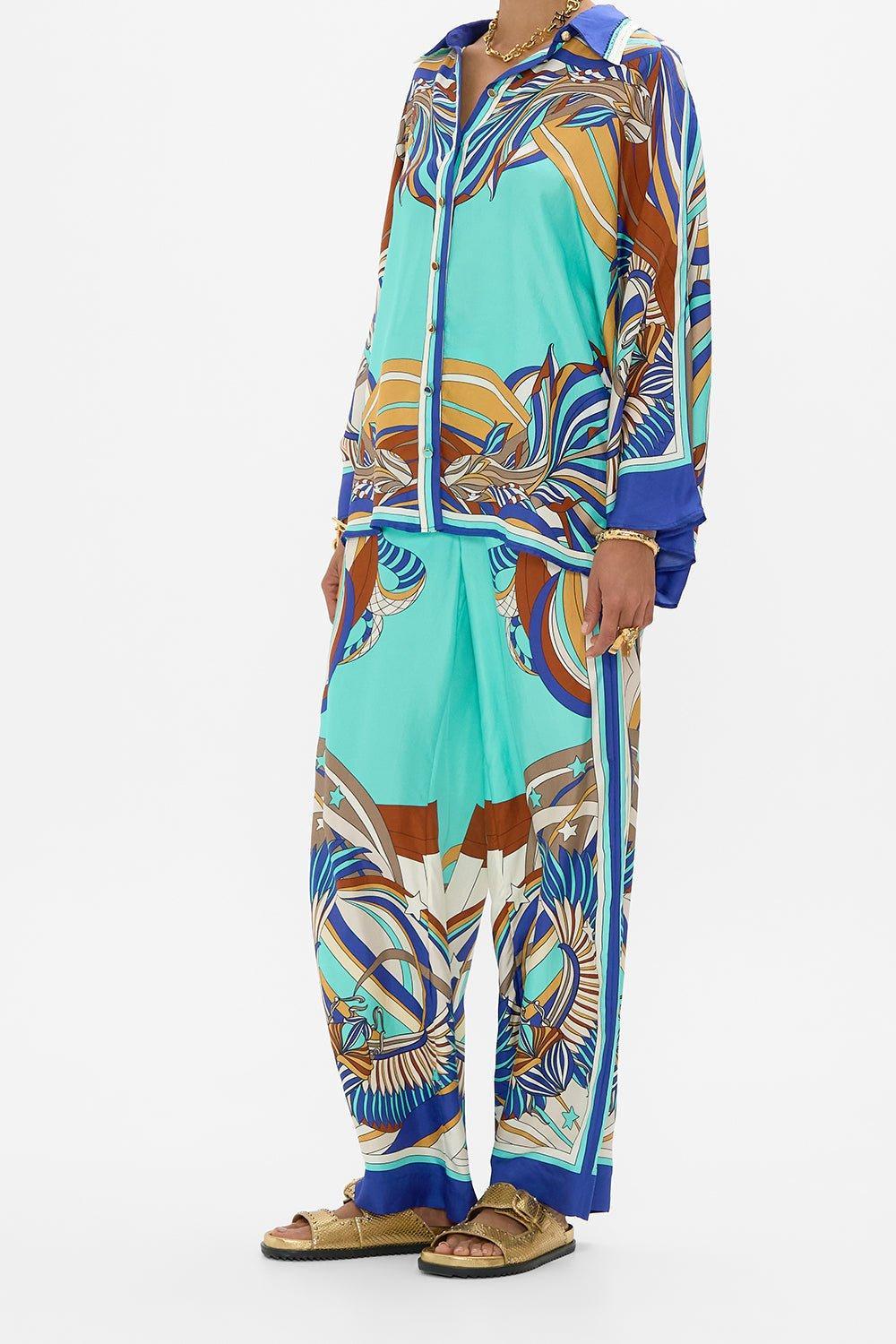 CAMILLA-Wide Sleeve Blouse-