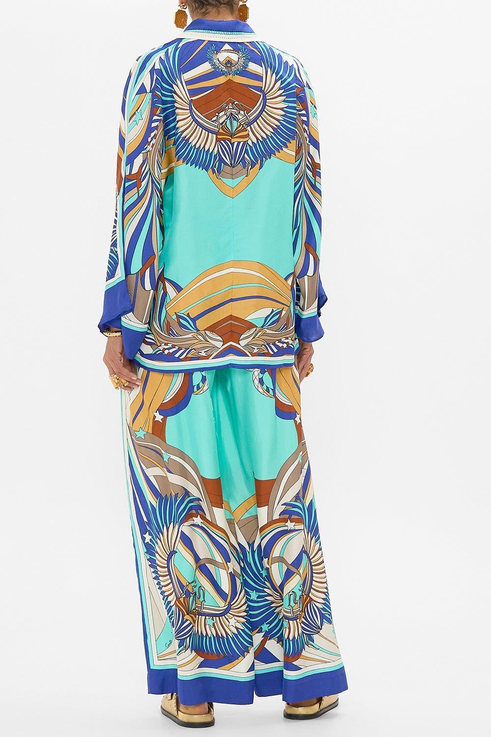 CAMILLA-Wide Sleeve Blouse-