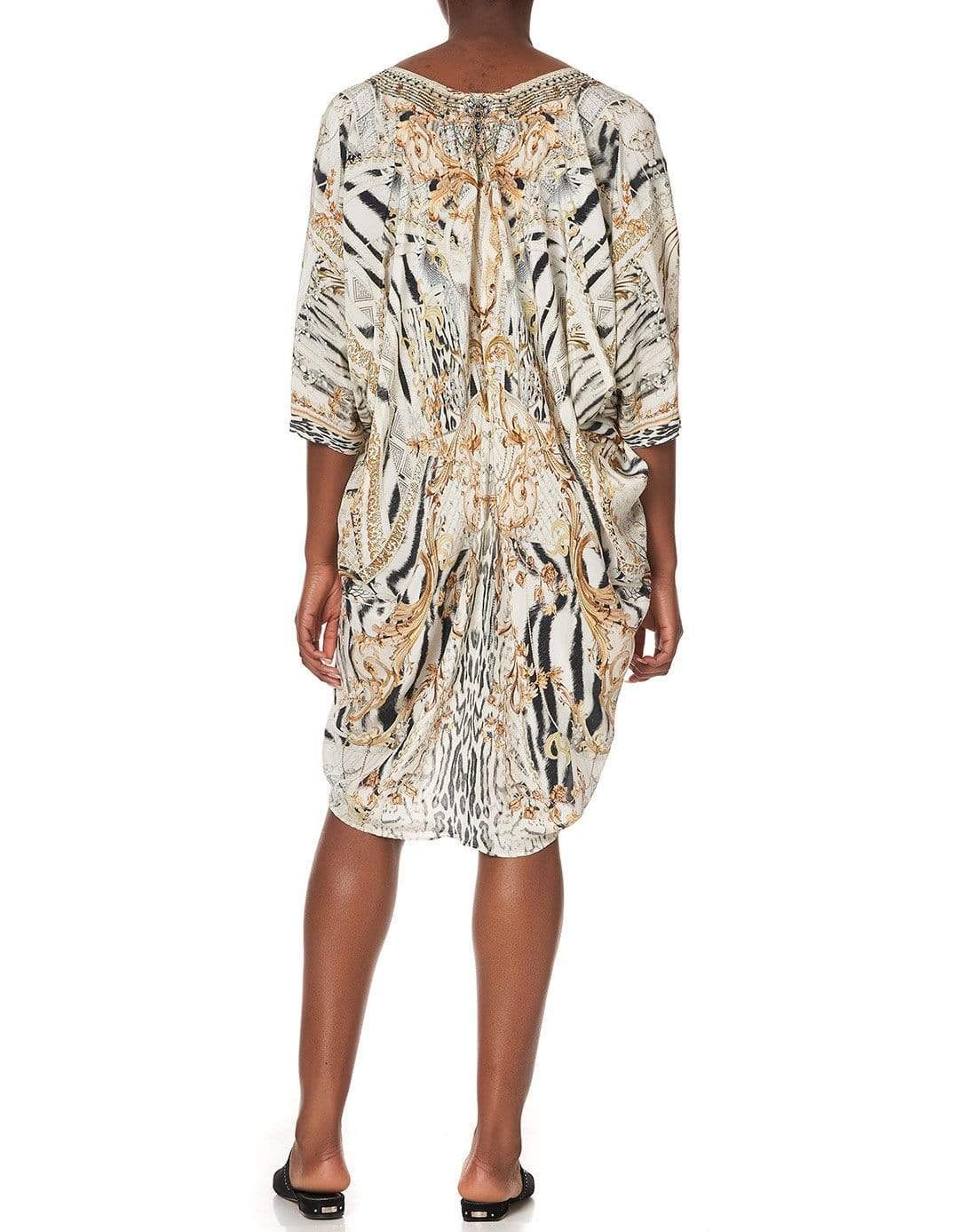 CAMILLA-Gates Of Glory Short Kaftan With Raglan Sleeve-GATEGLOR