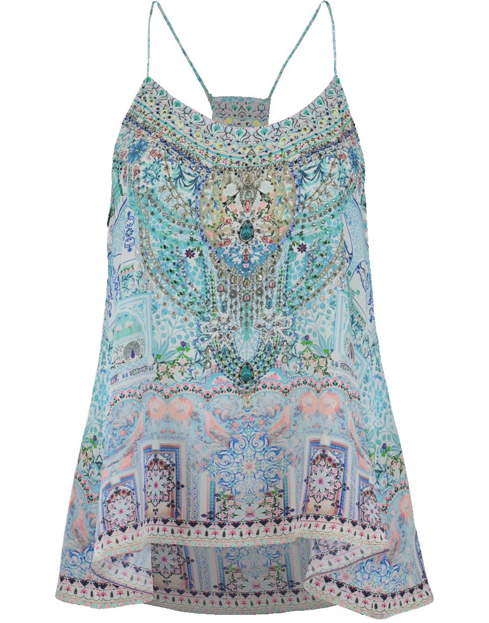 CAMILLA-T Back Shoe String Top-
