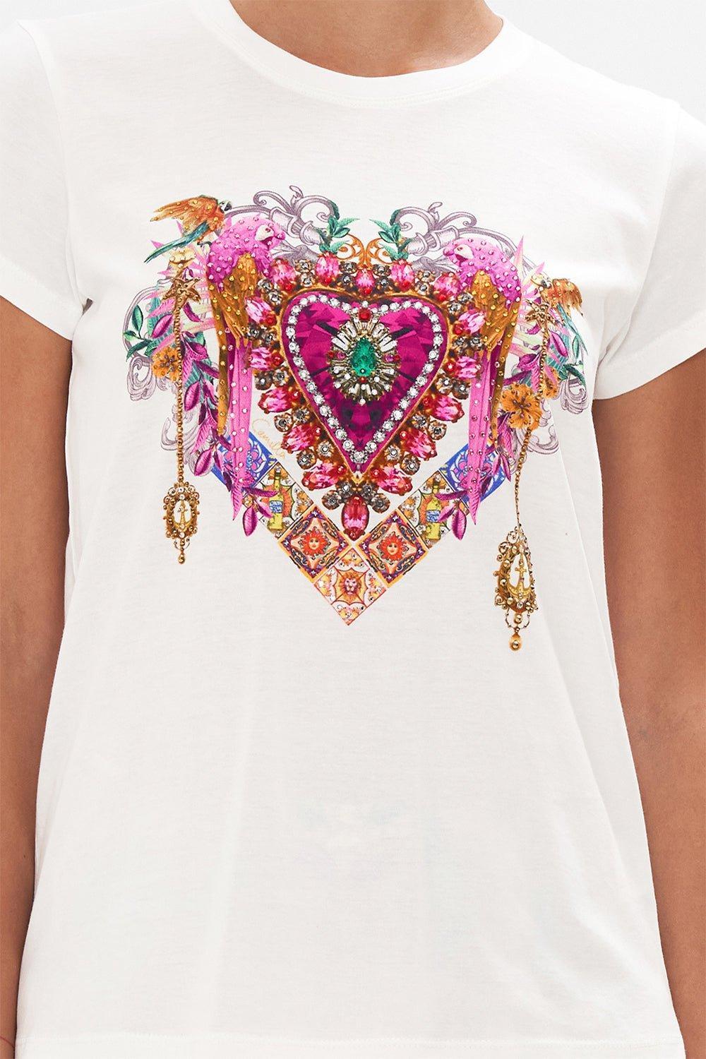 CAMILLA-Round Neck Tee-