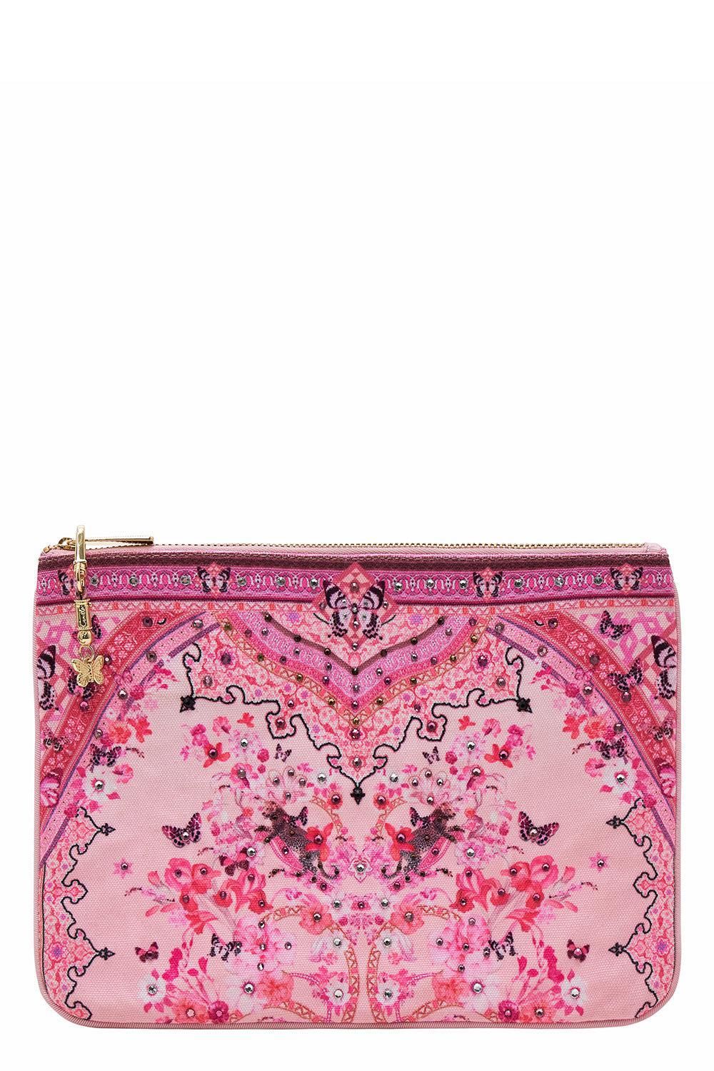 SMALL CANVAS CLUTCH - BOTANICAL NOVELLA-BOTANOVL-O/S-HANDBAGCLUTCHES-CAMILLA