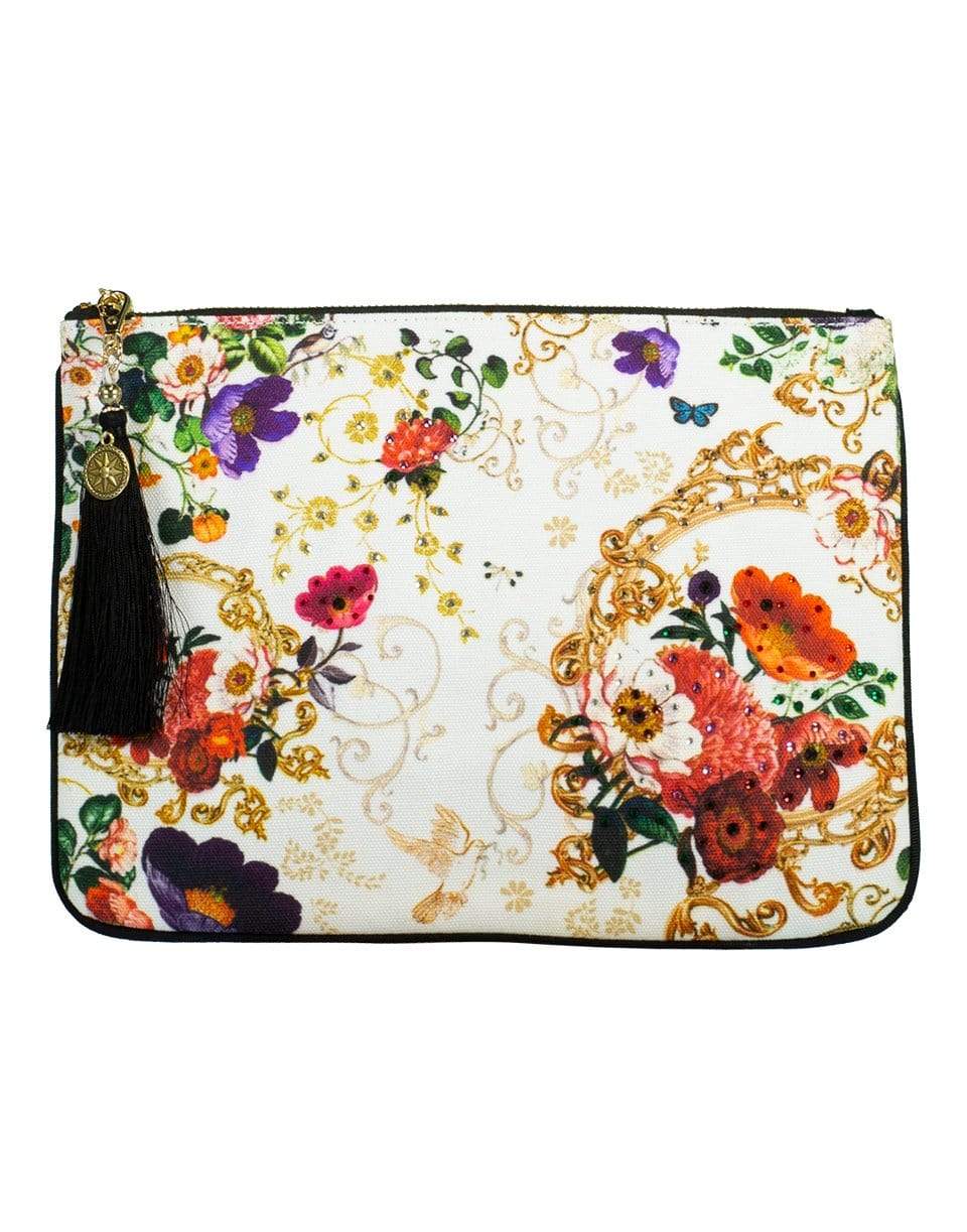 CAMILLA-Fairy Godmother Small Canvas Clutch-FAIRYGOD