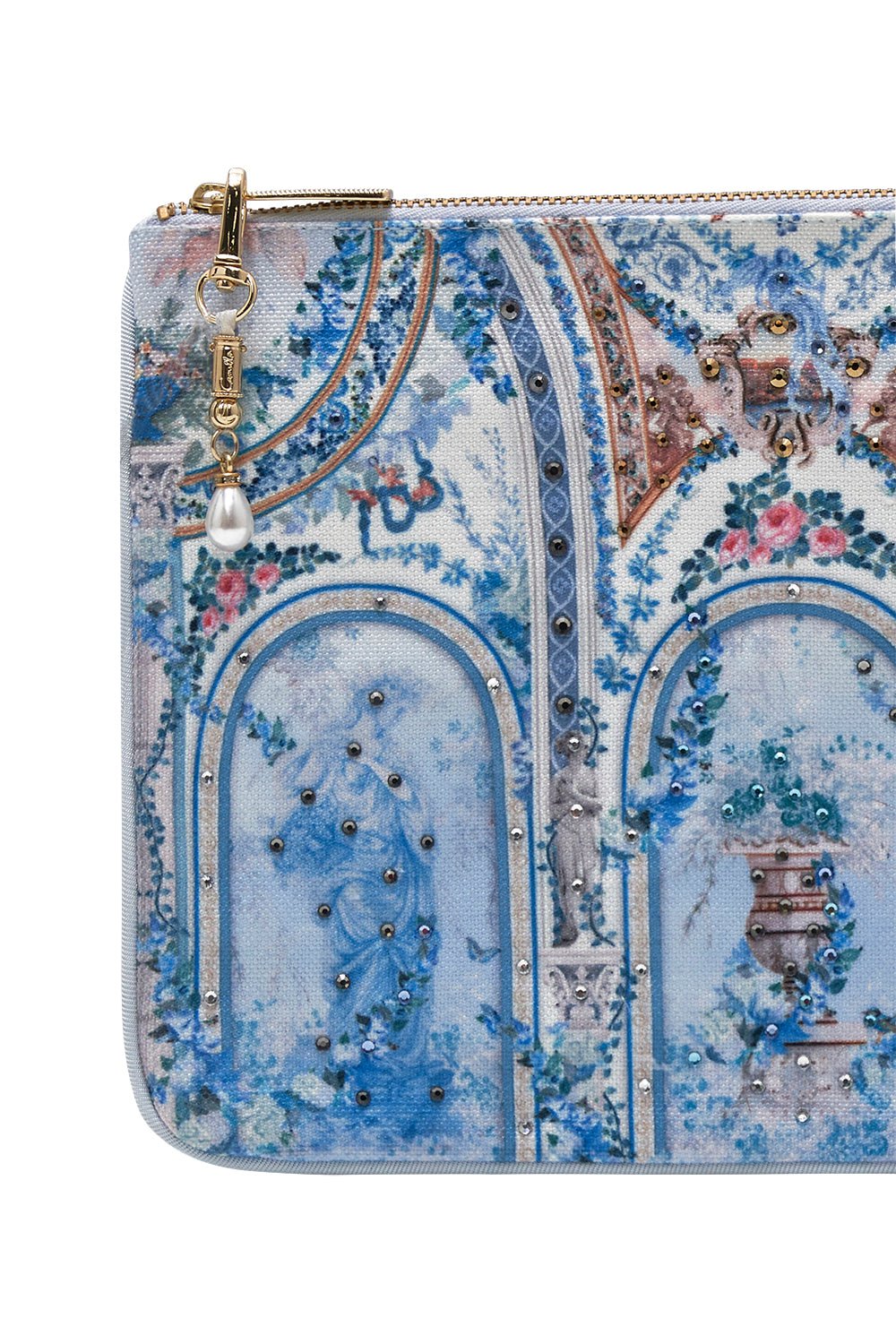 CAMILLA-Small Canvas Clutch - Season Of The Siren-SEASOSIR