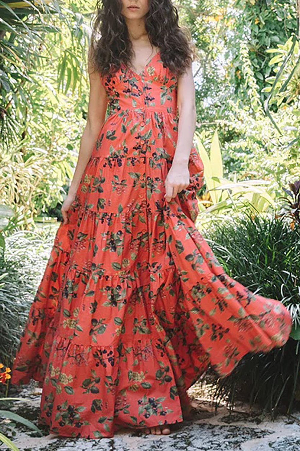 CARA CARA-Nathali Floral Maxi Dress-