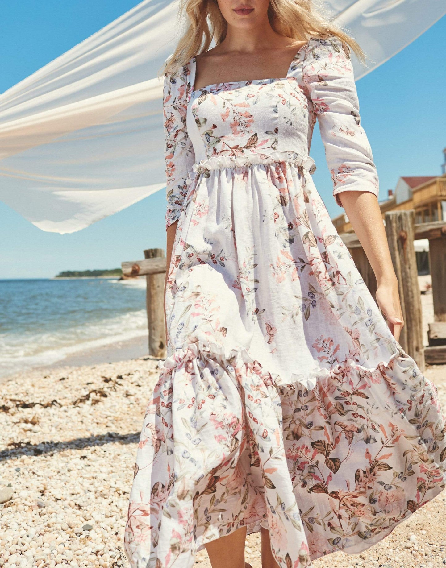 CARA CARA-Blue Hill Dress-