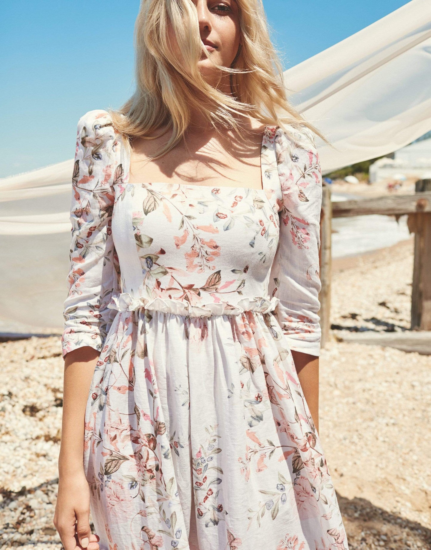CARA CARA-Blue Hill Dress-