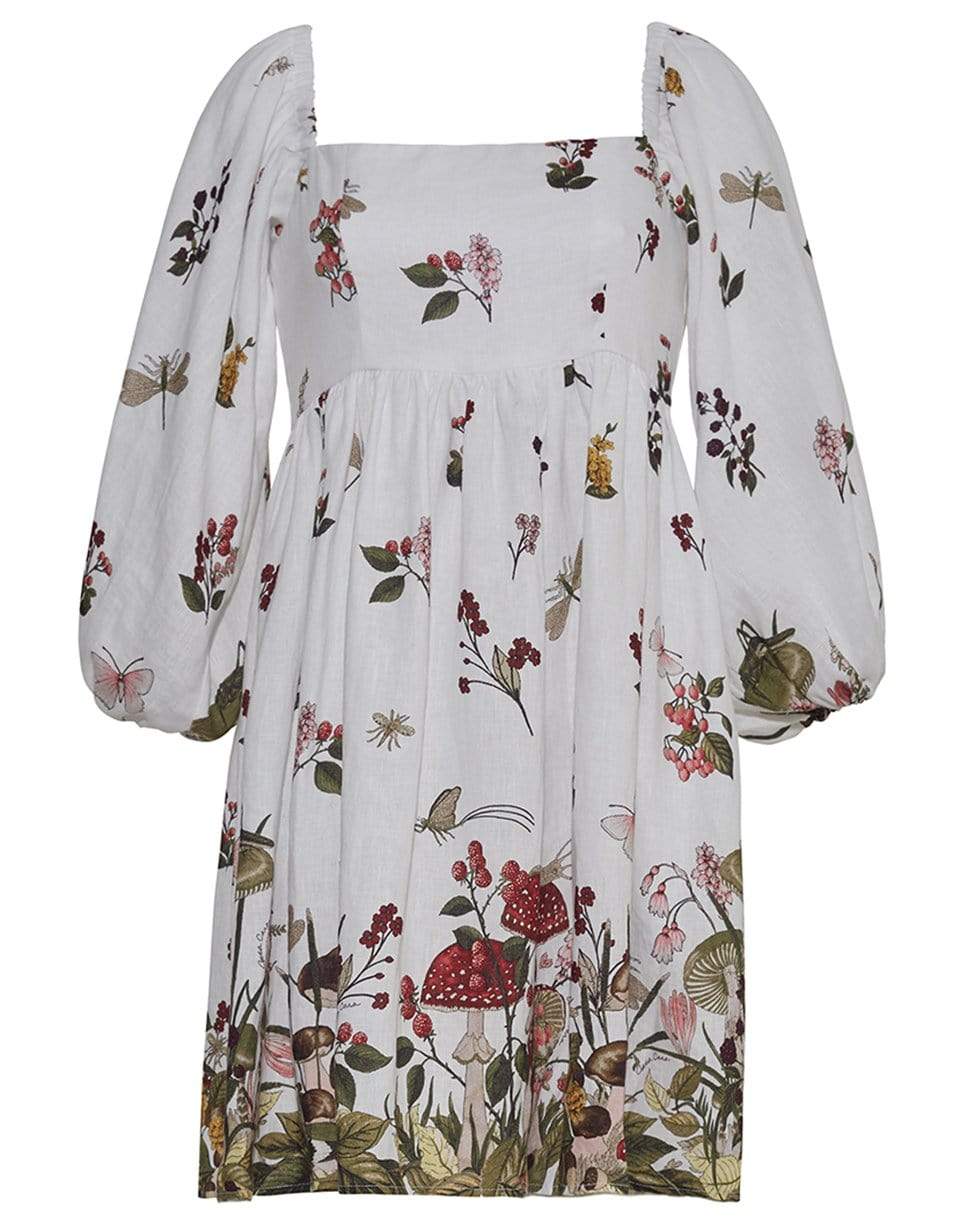 CARA CARA-Carmen Long Sleeve Dress In Fairytale Mushroom-