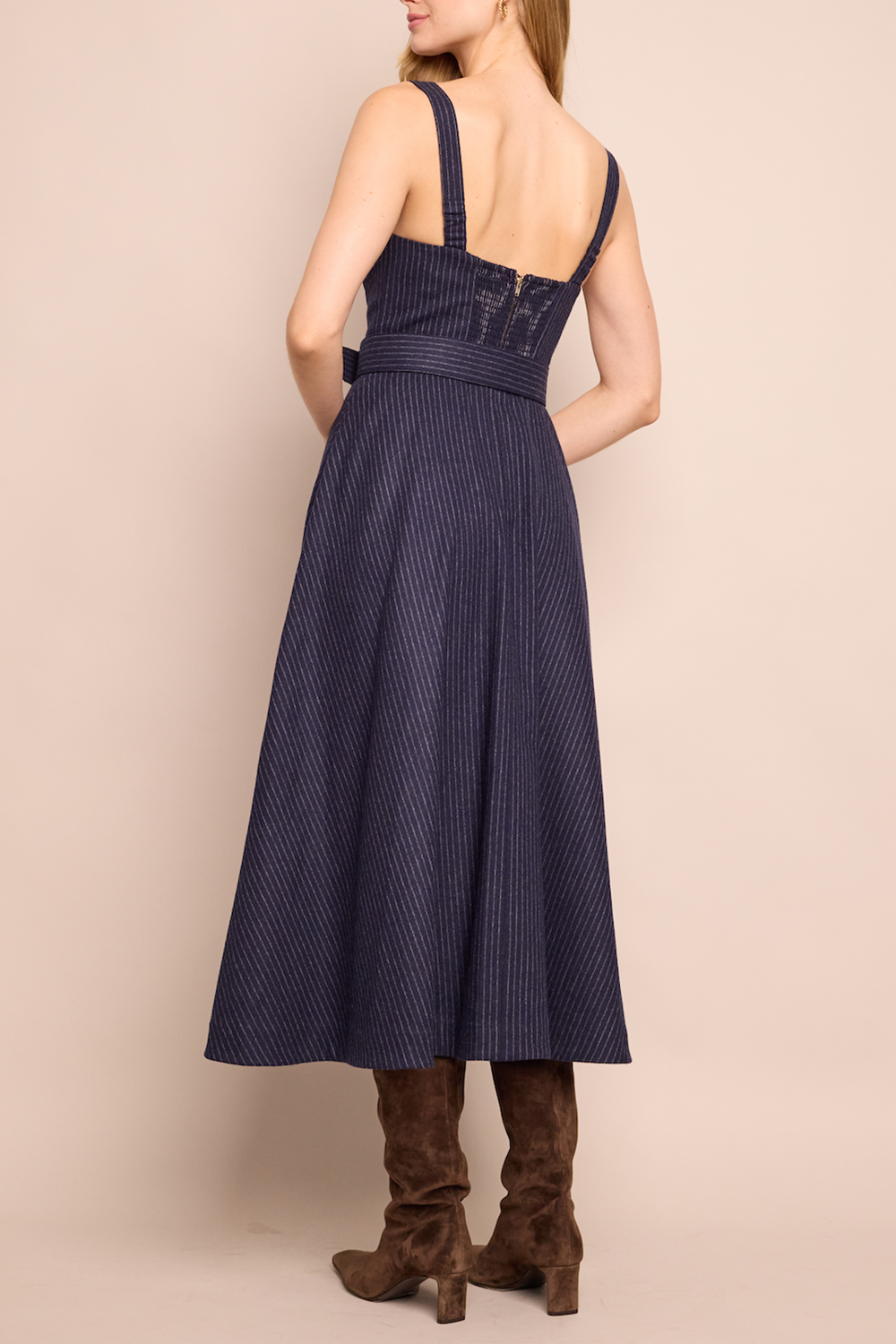 Calypso Dress-NVCHLKST-2-CLOTHINGDRESSCASUAL-CARA CARA