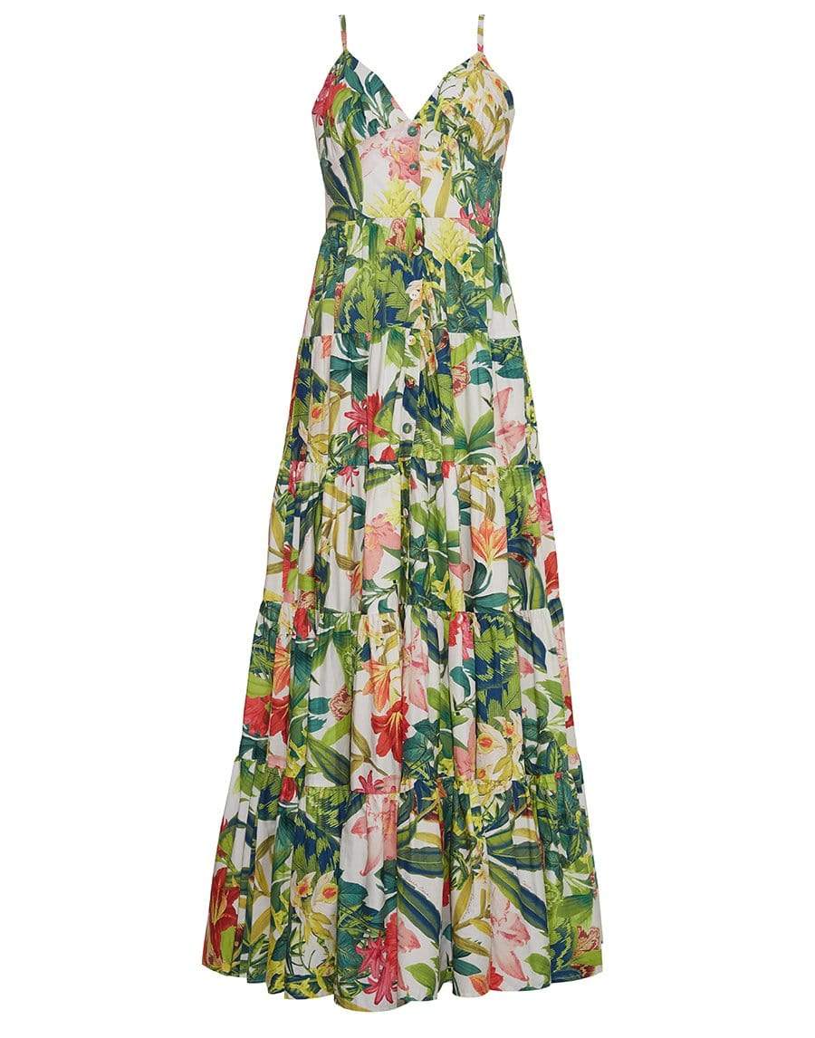 CARA CARA-Rainforest Ivory Nathali Dress-