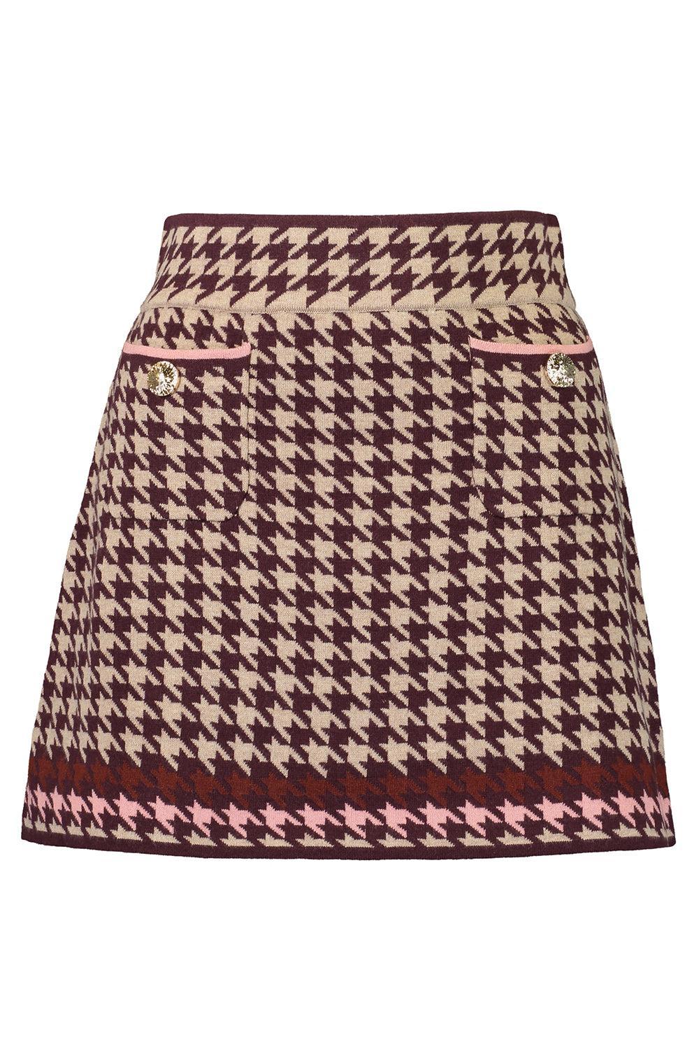 Lynne Skirt-MLT TPE-XS-CLOTHINGSKIRTMINI-CARA CARA