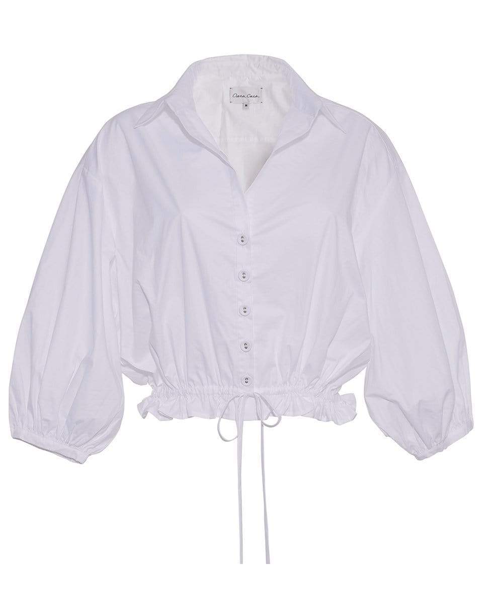 CARA CARA-White Hutton Top-