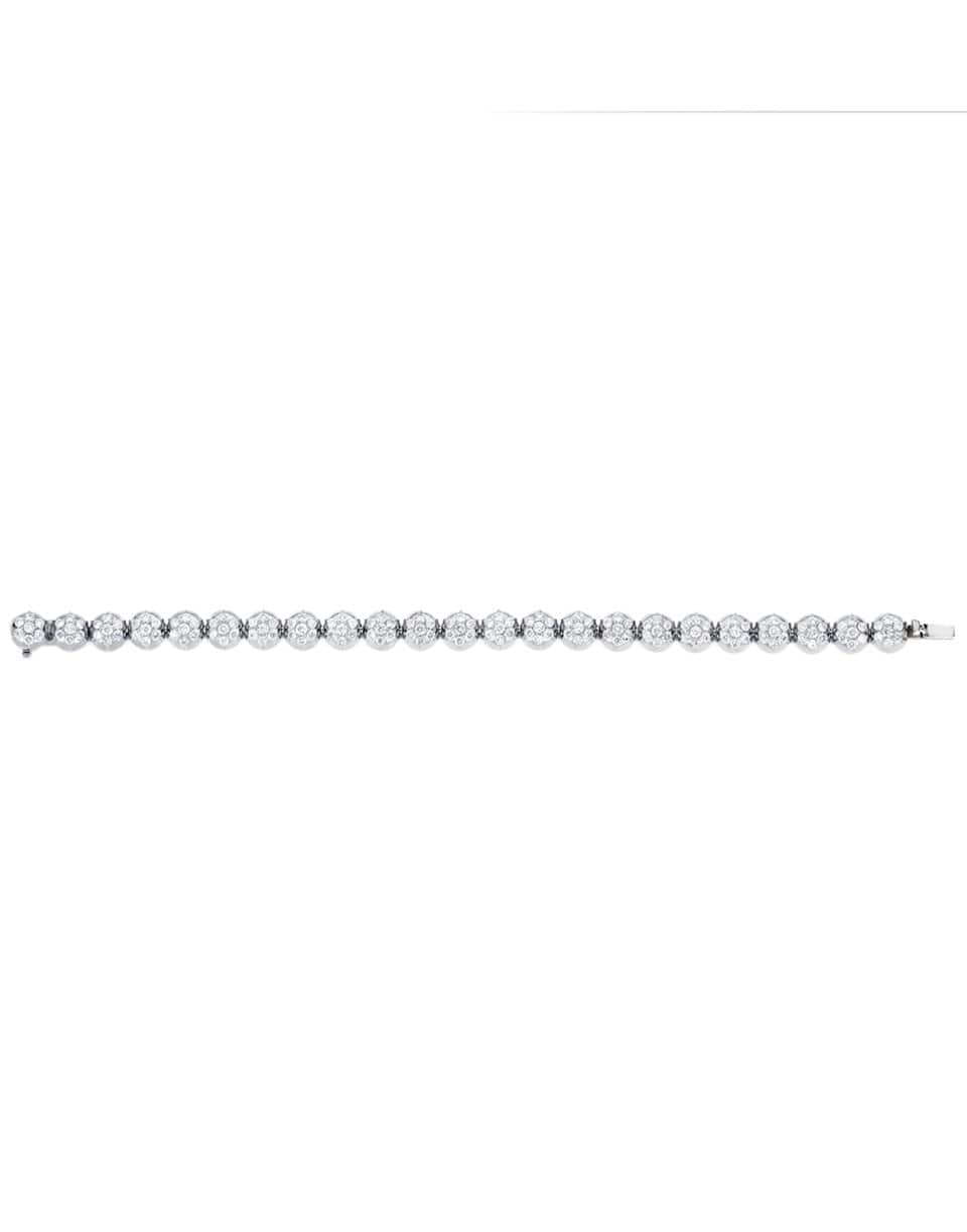 CARBON & HYDE-Crown Tennis Bracelet - White Gold-WHITE GOLD