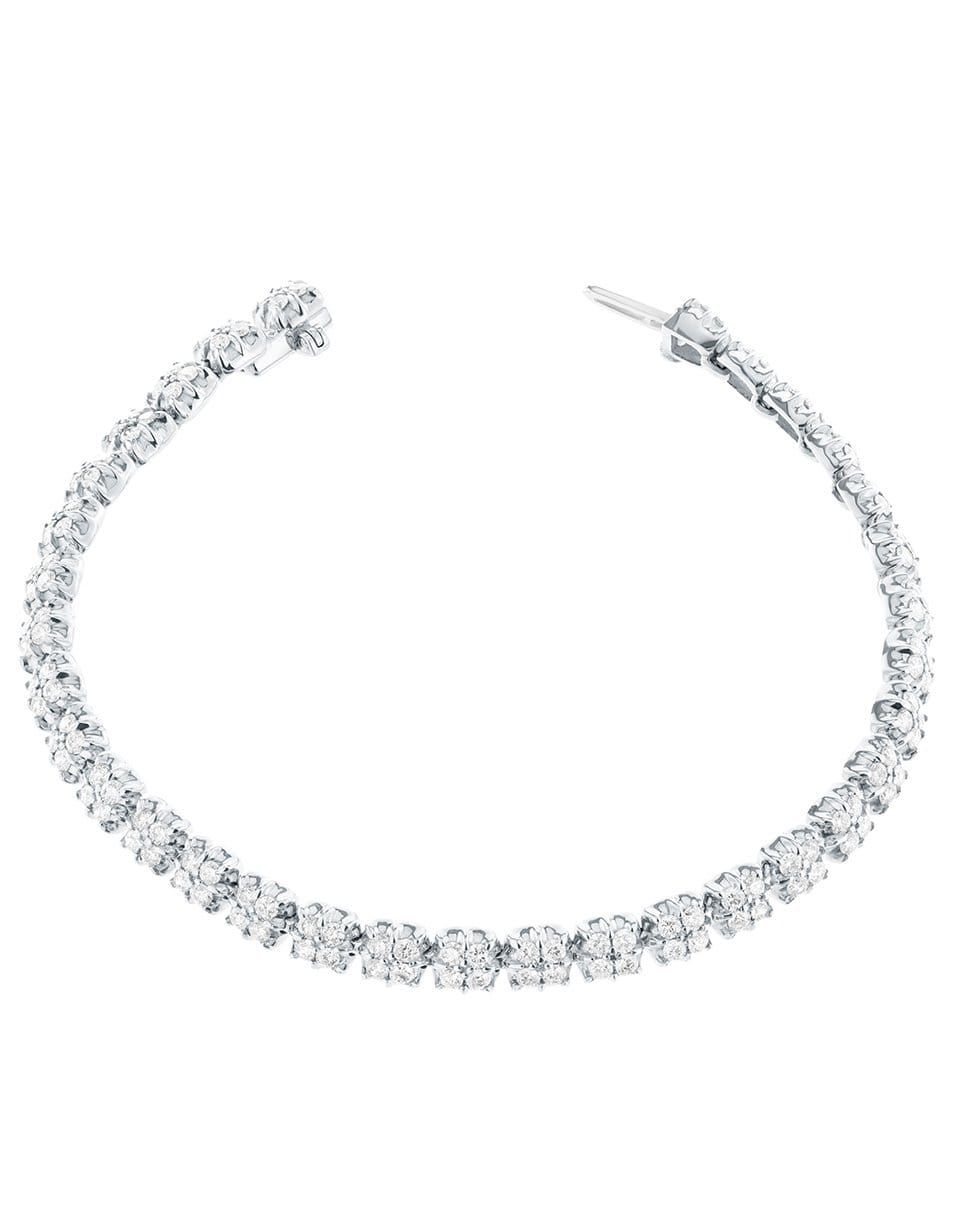 CARBON & HYDE-Trilogy Bracelet - White Gold-WHITE GOLD