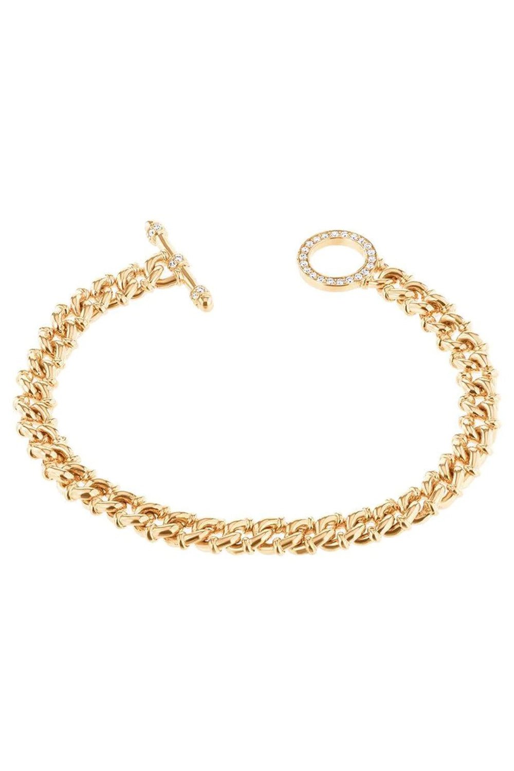 CARBON & HYDE-Linked Bracelet - Yellow Gold-YELLOW GOLD