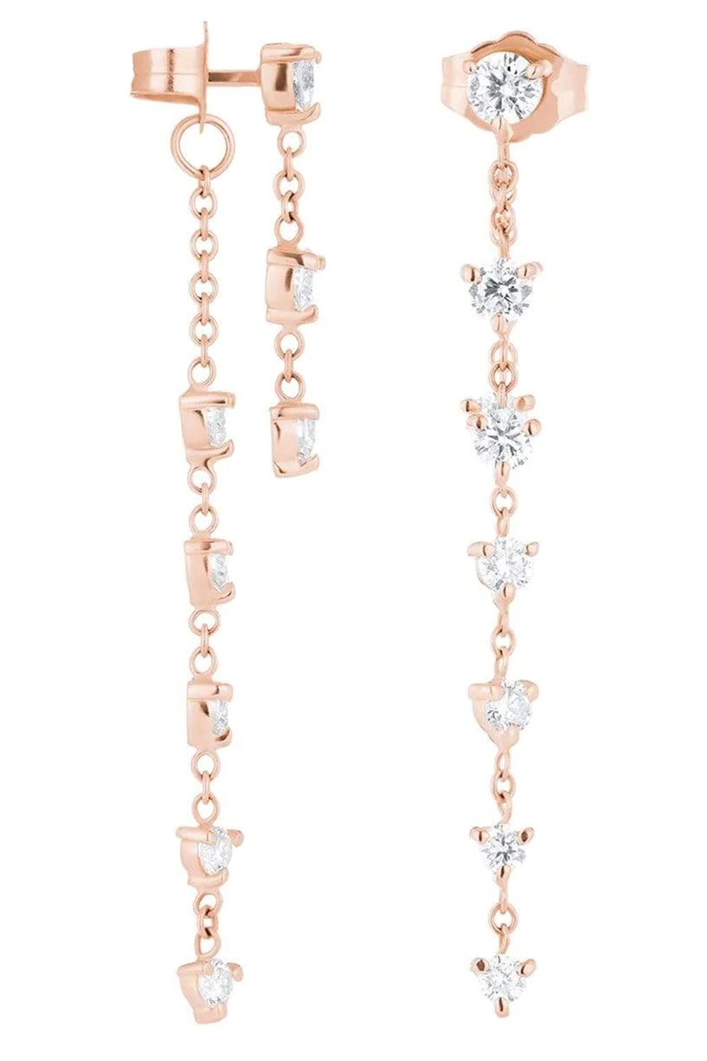 CARBON & HYDE-Starstruck Earrings - Rose Gold-ROSE GOLD
