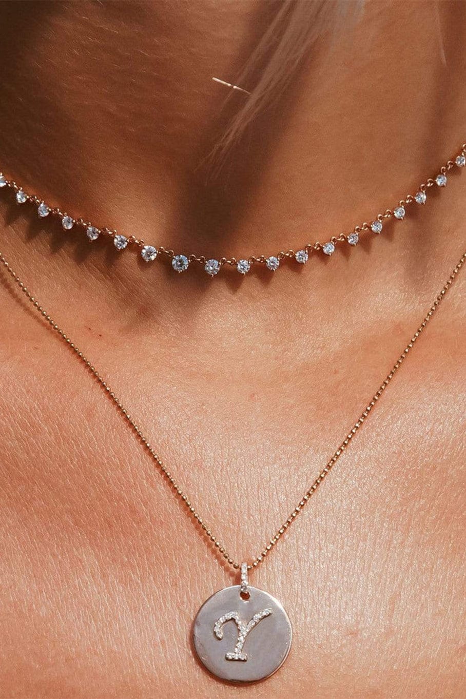 CARBON & HYDE-Mini Starstruck Necklace - Rose Gold-ROSE GOLD