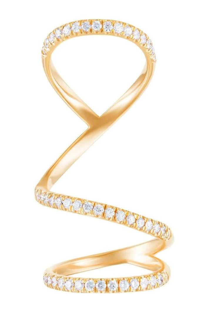 CARBON & HYDE-Arabesque Ring - Yellow Gold-
