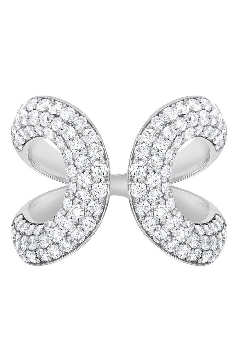 CARBON & HYDE-Medusa Ring - White Gold-