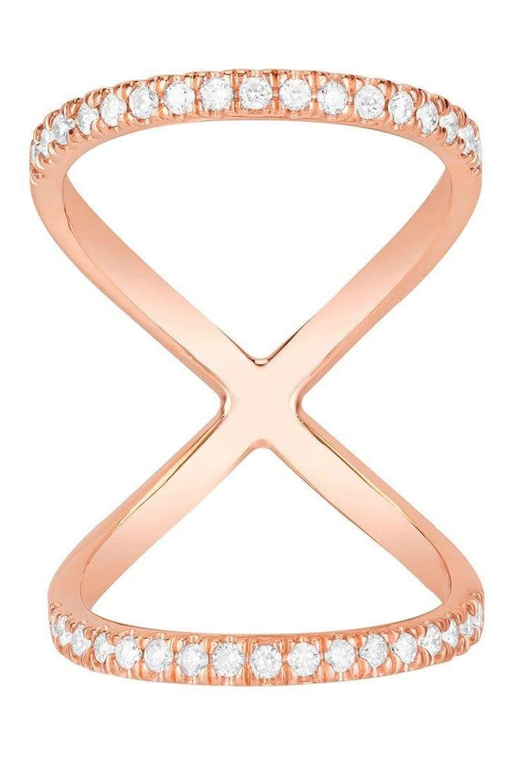 CARBON & HYDE-Olympia Ring - Rose Gold-