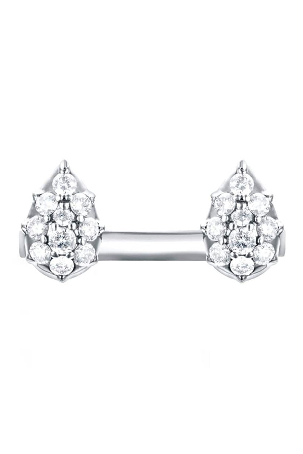 CARBON & HYDE-Stella Ring - White Gold-