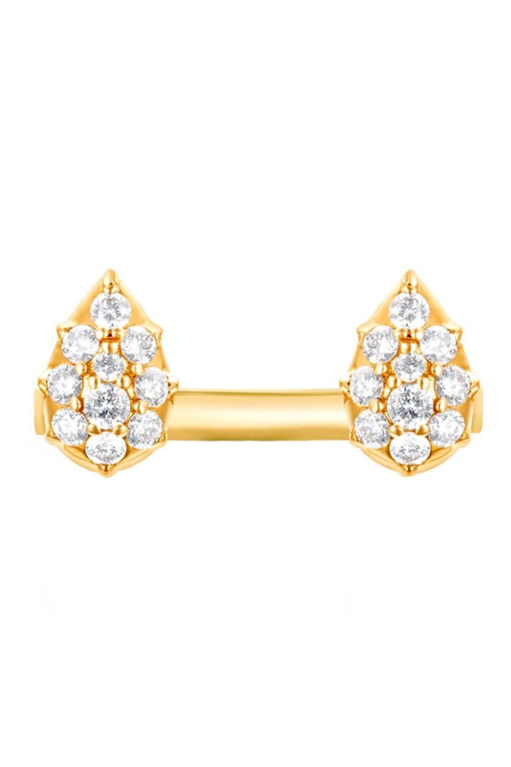 CARBON & HYDE-Stella Ring - Yellow Gold-