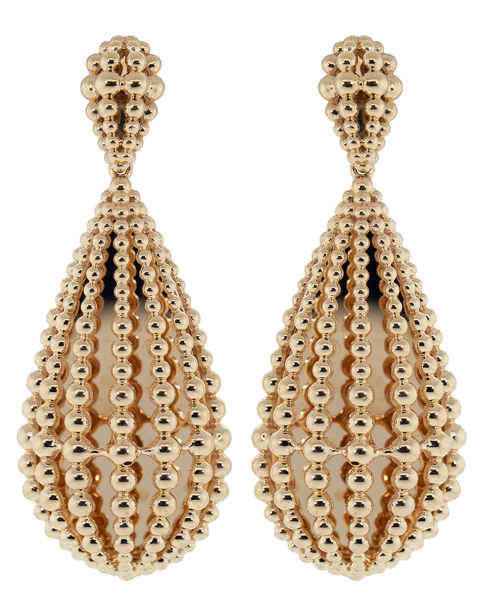 CARLA AMORIM-Pear Drop Earrings-ROSE GOLD