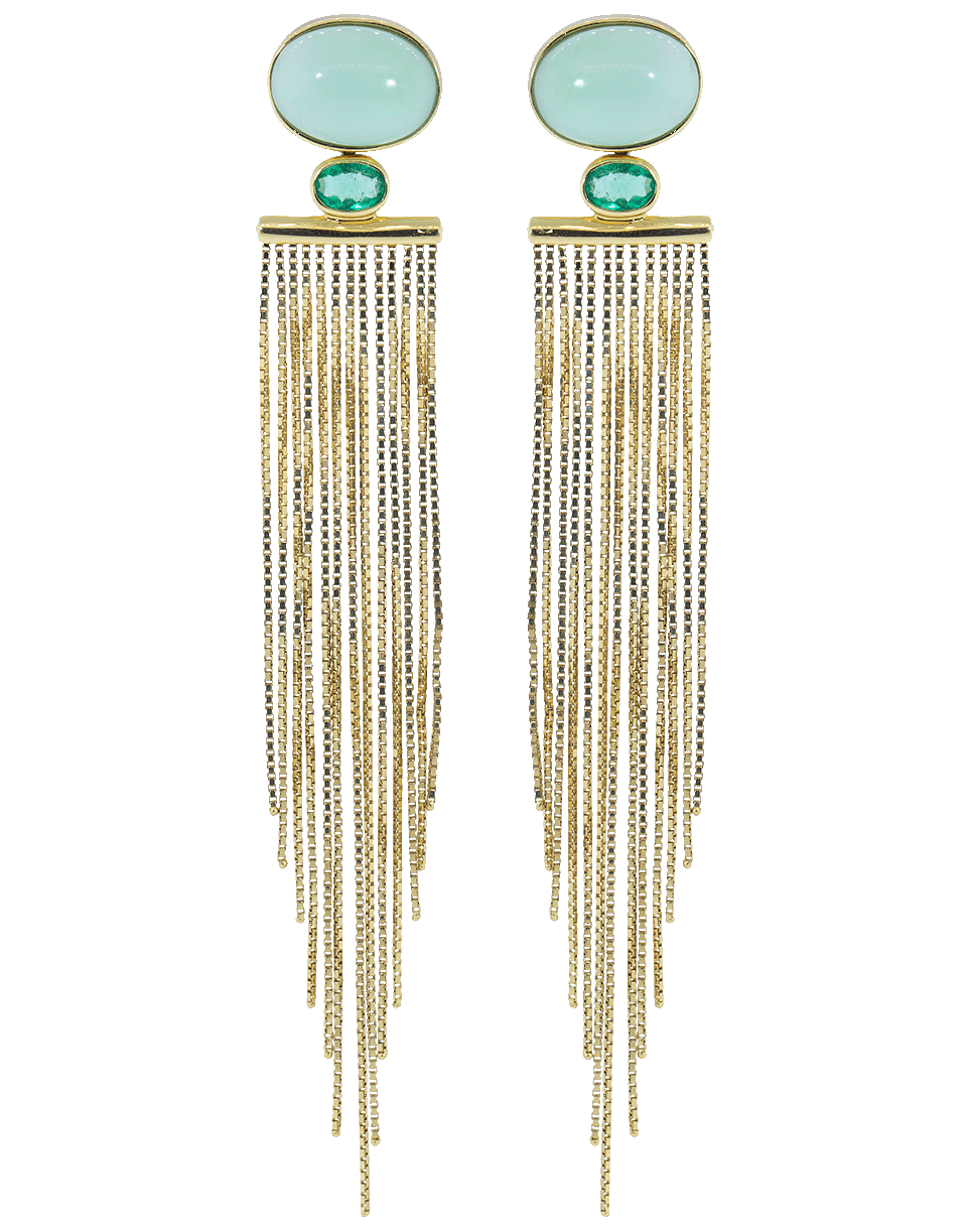 CARLA AMORIM-Chrysoprase Ballerina Earrings-YELLOW GOLD