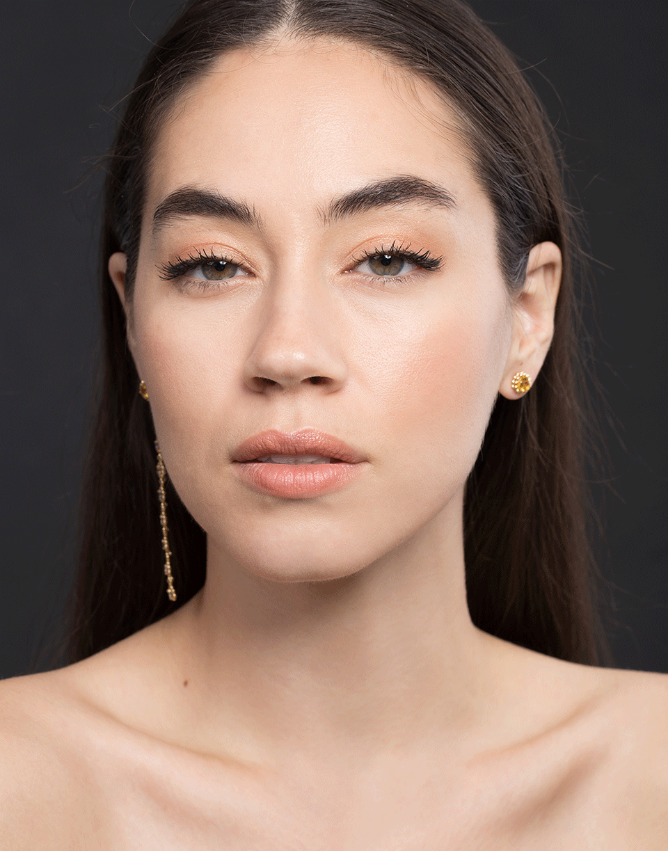 CARLA AMORIM-Colorful Serenade Beryl Earrings-YELLOW GOLD